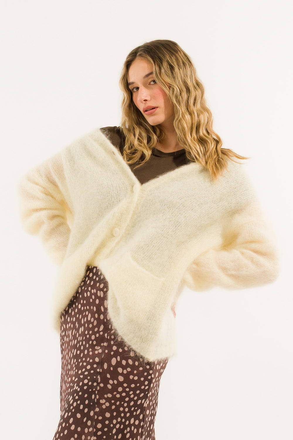 CARDIGAN TASCHE