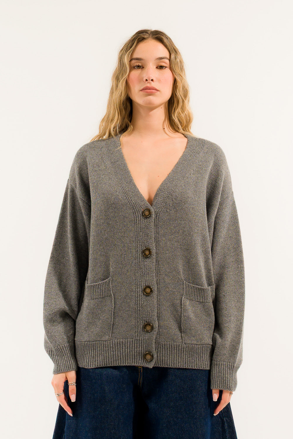 CARDIGAN TASCHE