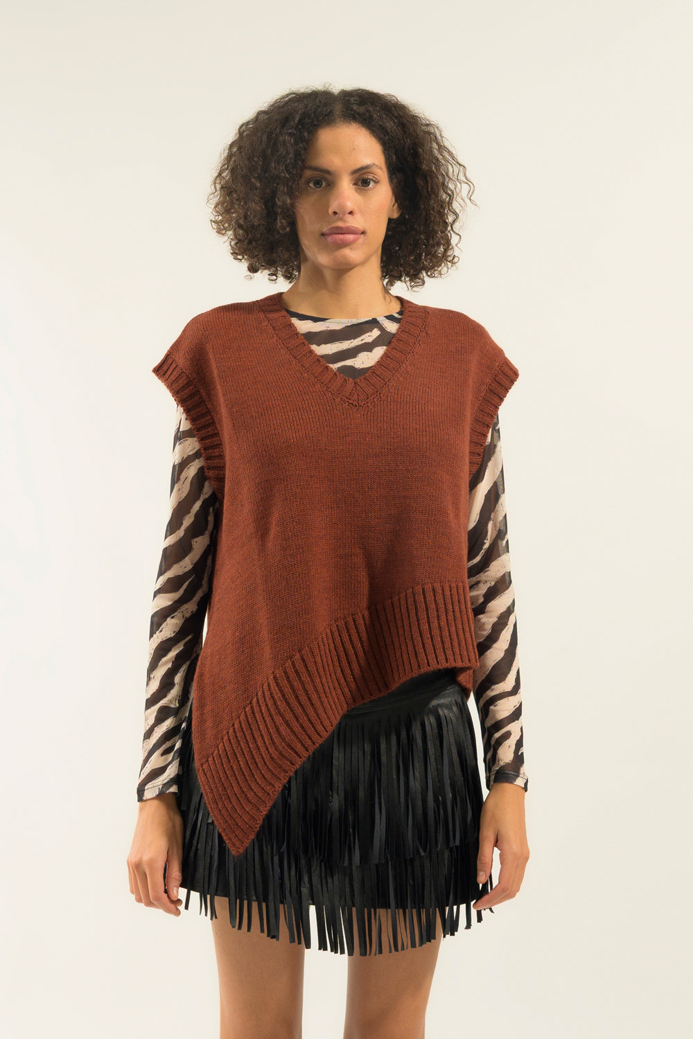 GILET ASIMMETRICO