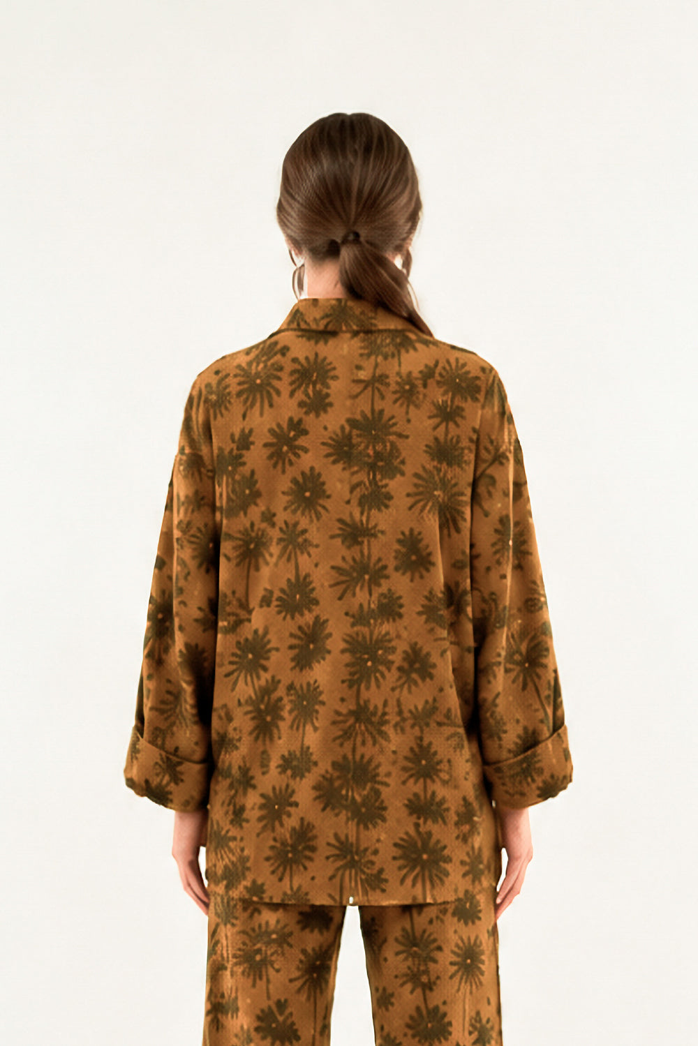CAMICIA KIMONO COLLO DERBY
