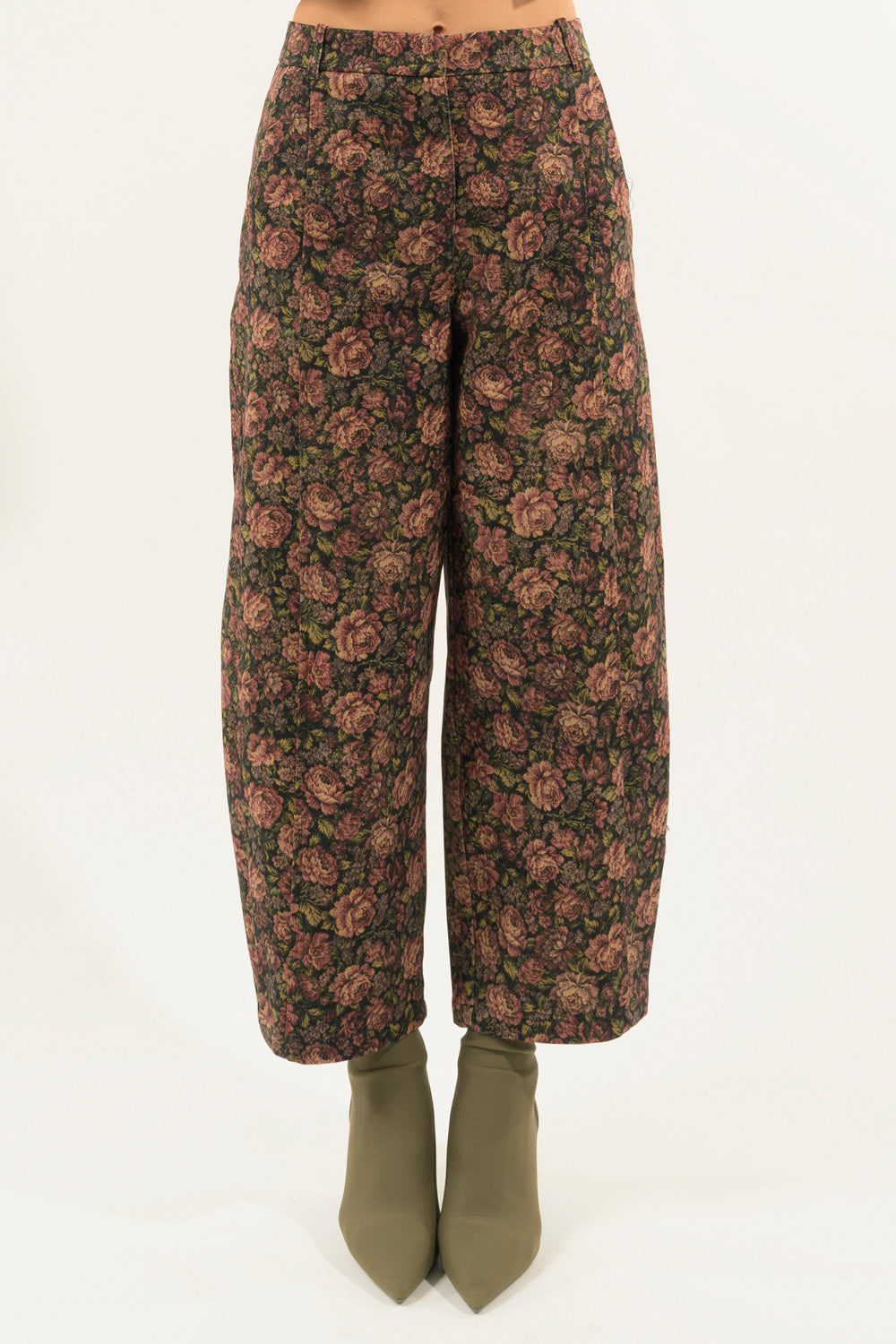 PANTALONE FANTASIA BARREL CROPPED