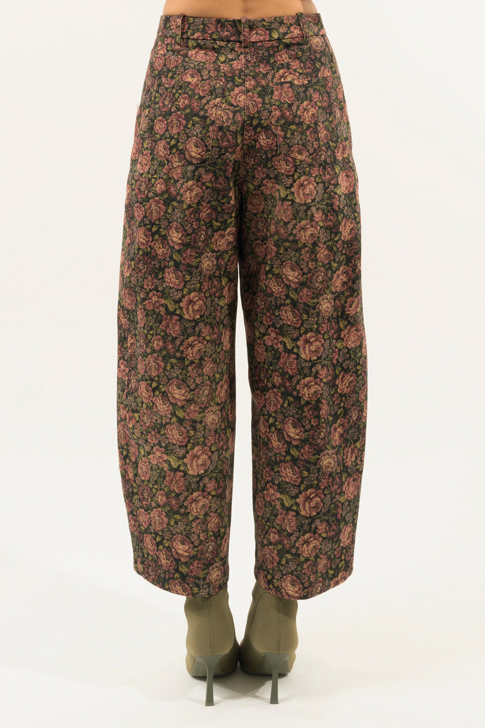 PANTALONE FANTASIA BARREL CROPPED