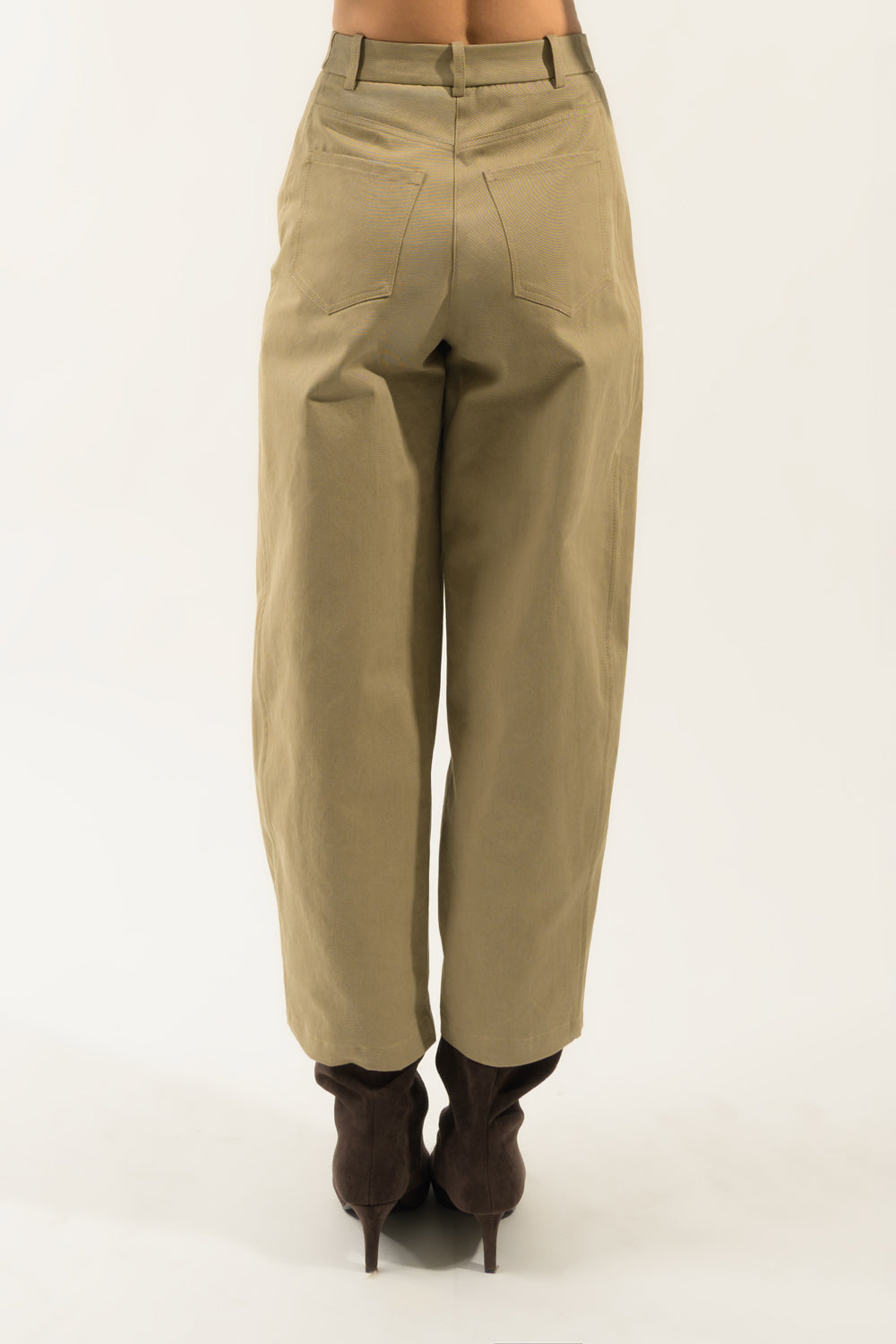 PANTALONE BARREL CROPPED