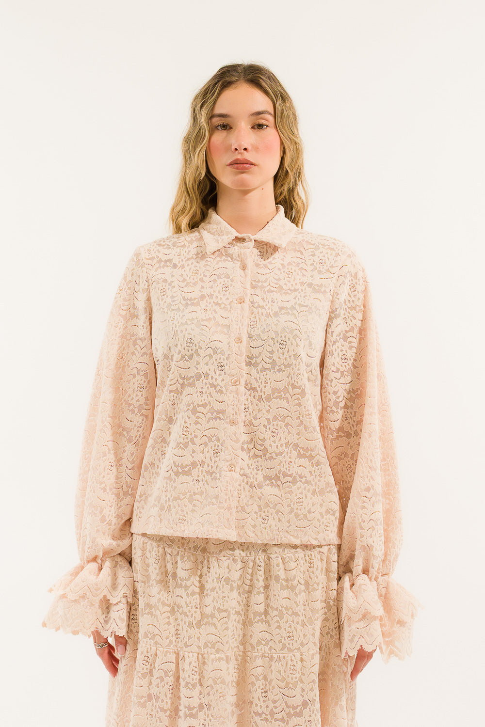 CAMICIA PIZZO