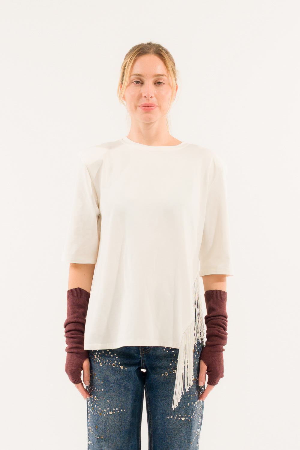 T-SHIRT FRANGE FIANCO