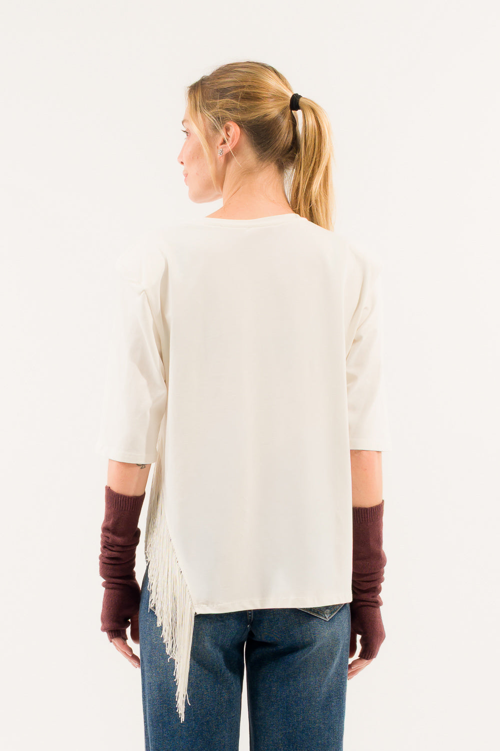 T-SHIRT FRANGE FIANCO