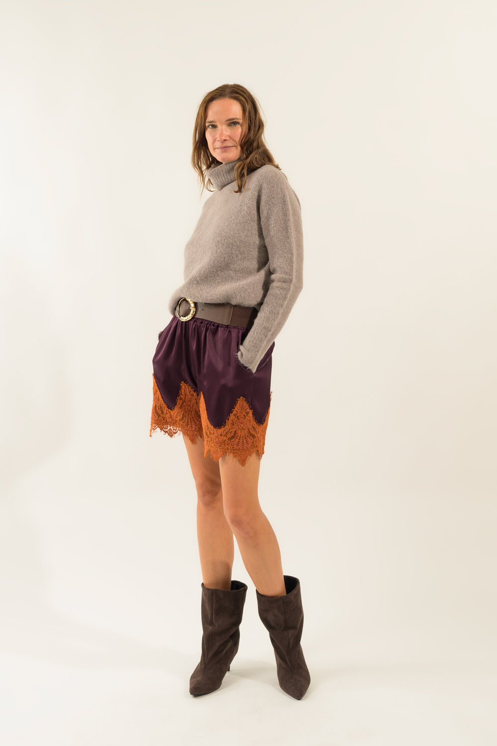 SHORT FONDO PIZZO