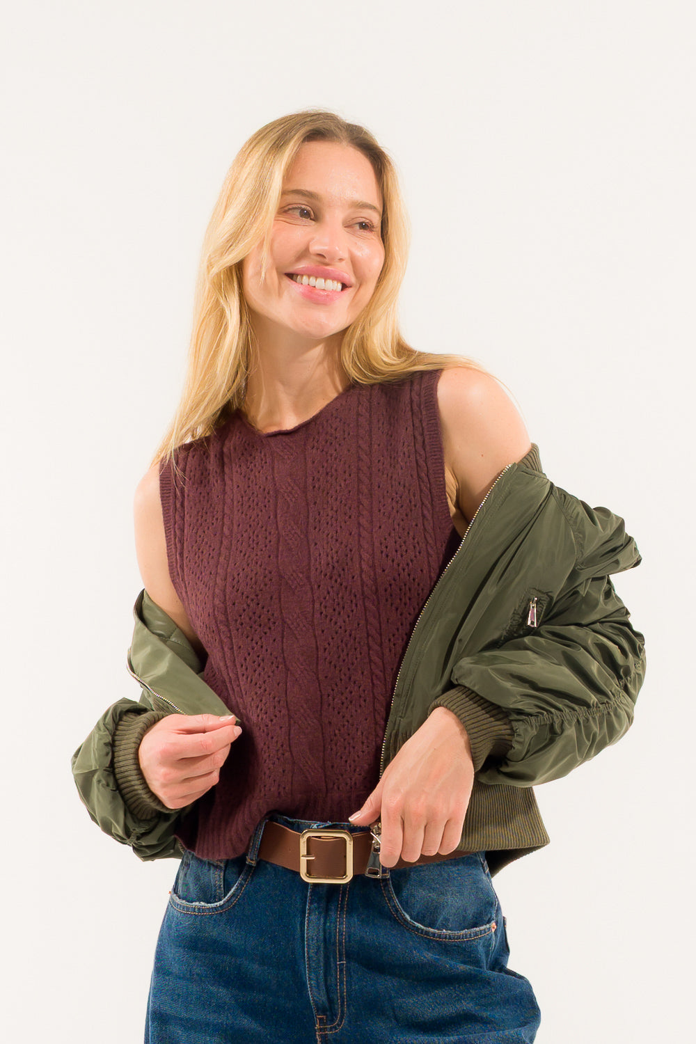 GILET TRAFORATO