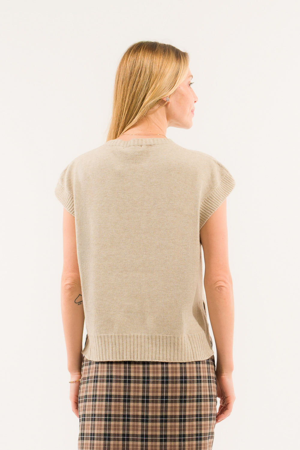 GILET GIROCOLLO SPACCHI