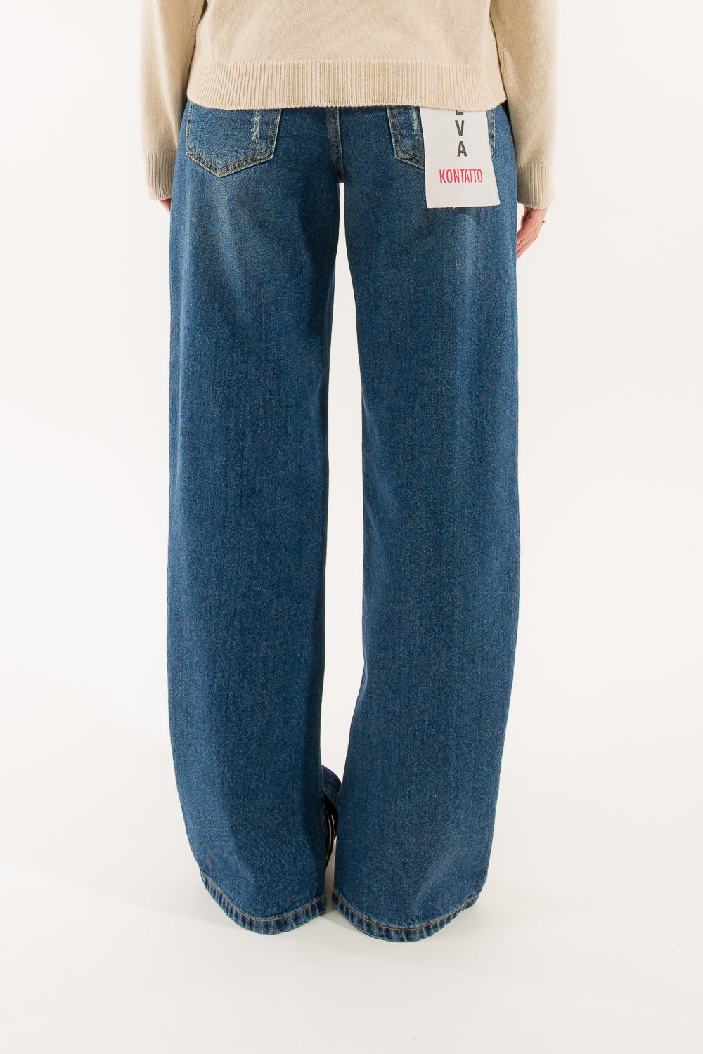JEANS SVEVA BOYFRIEND SPACCO VITA BASSA