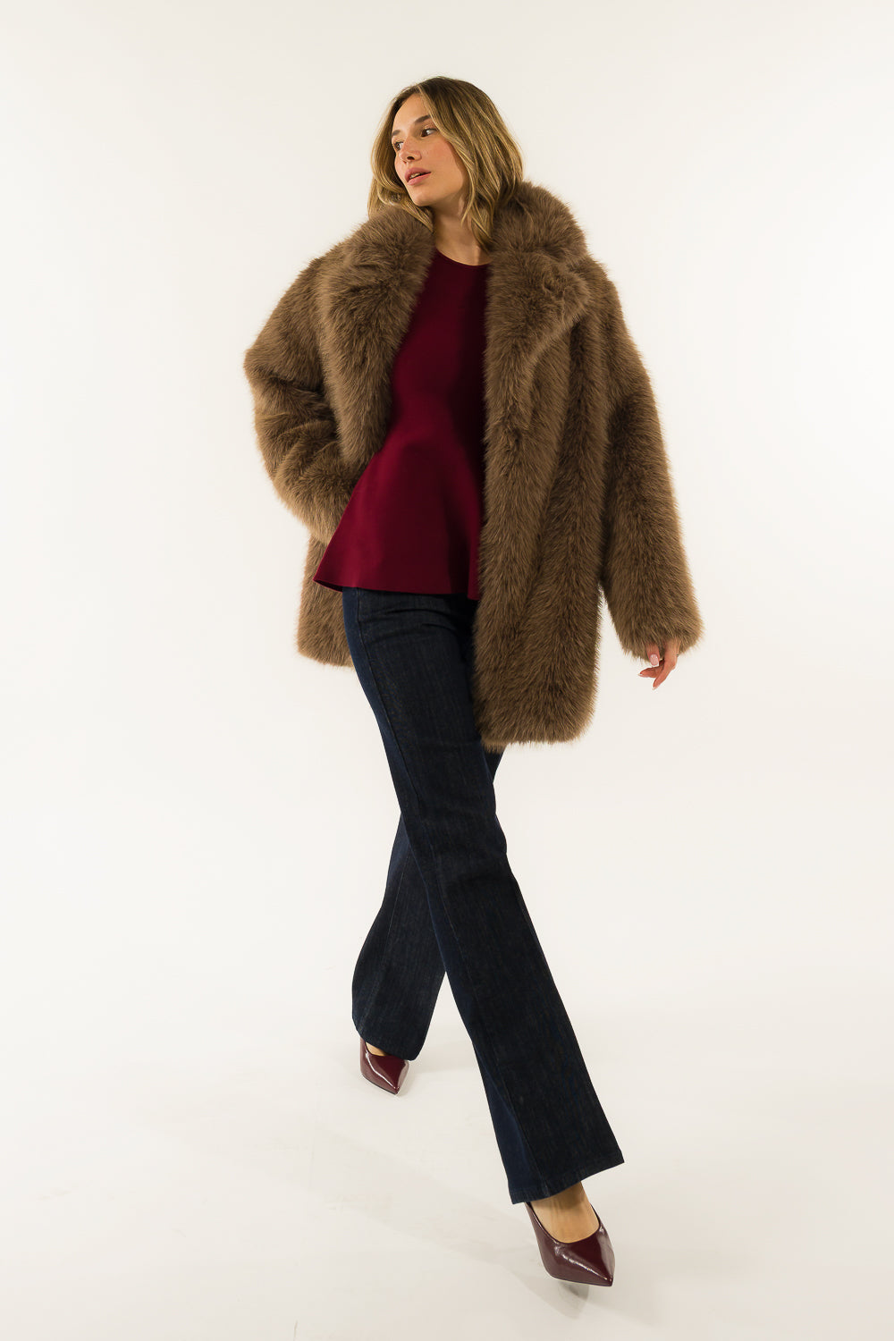 JEANS RITA FIBBIE VITA REGULAR