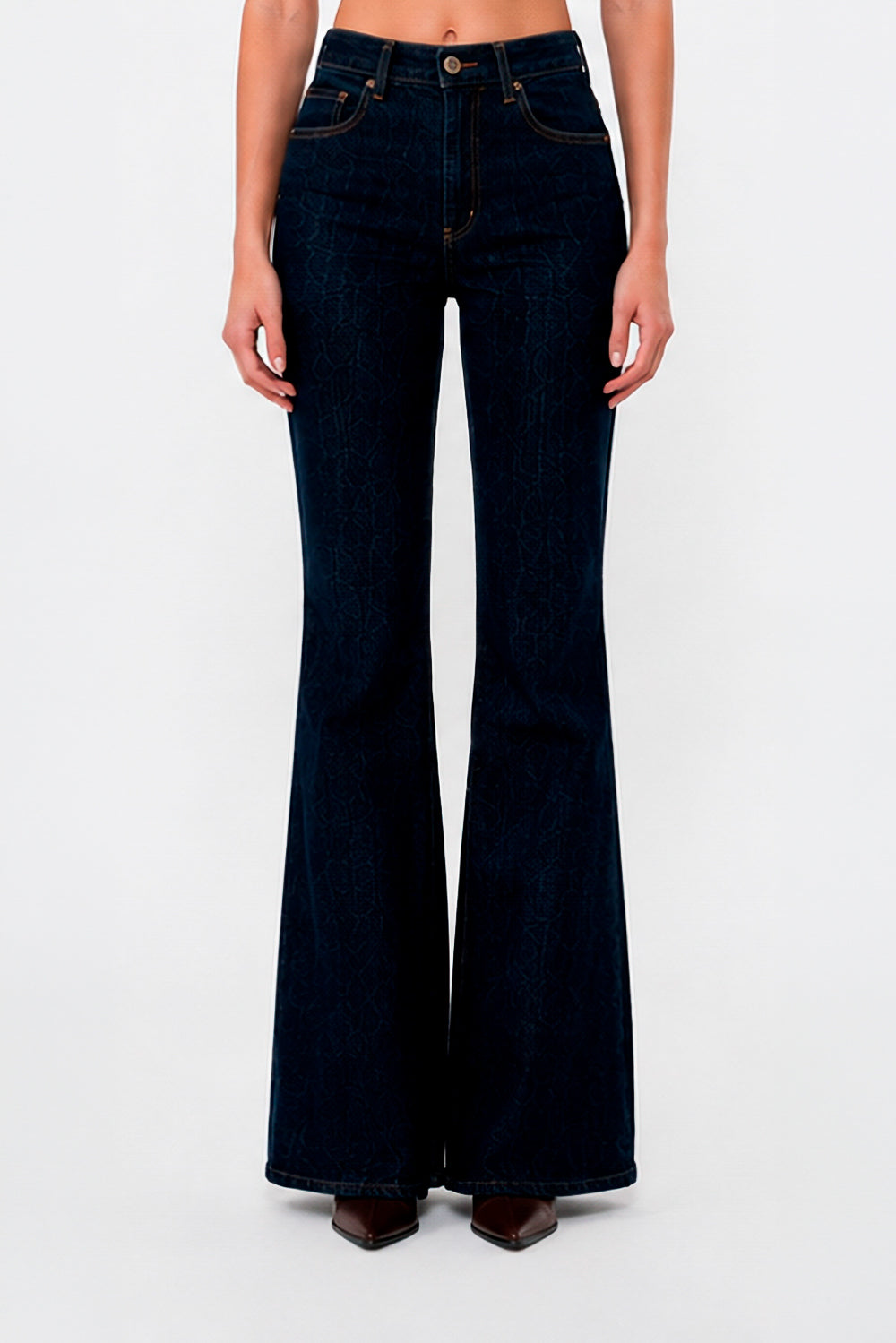 JEANS "CALLA" ZAMPA VITA REGULAR