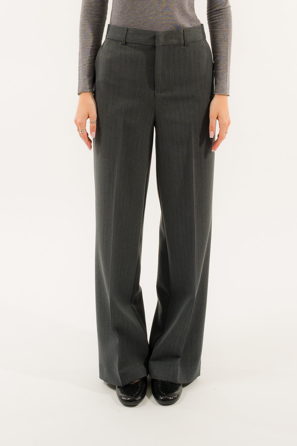 PANTALONE UOMO VITA REGULAR GESSATO