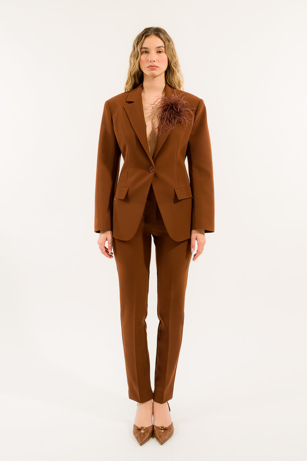 COMPLETO GIACCA SFIANCATA SPILLA PANTALONE