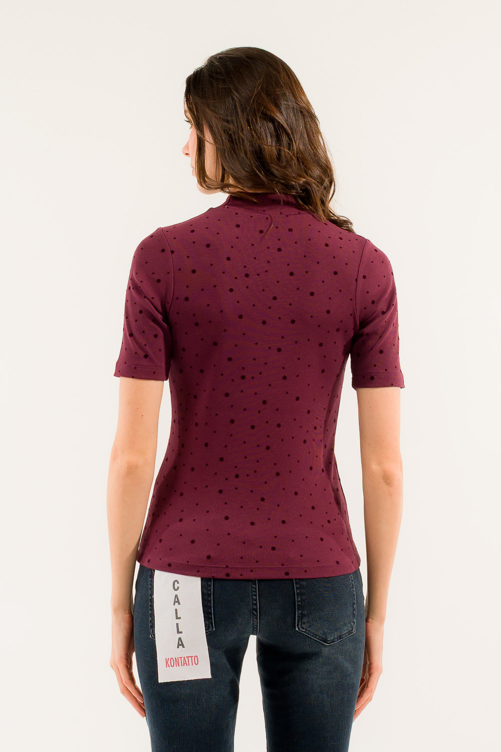T-SHIRT MANICA CORTA POIS