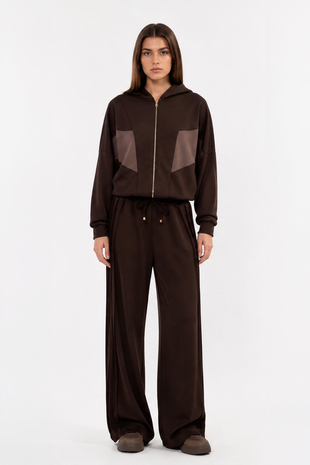 COMPLETO FELPA CAPPUCCIO E PANTALONE