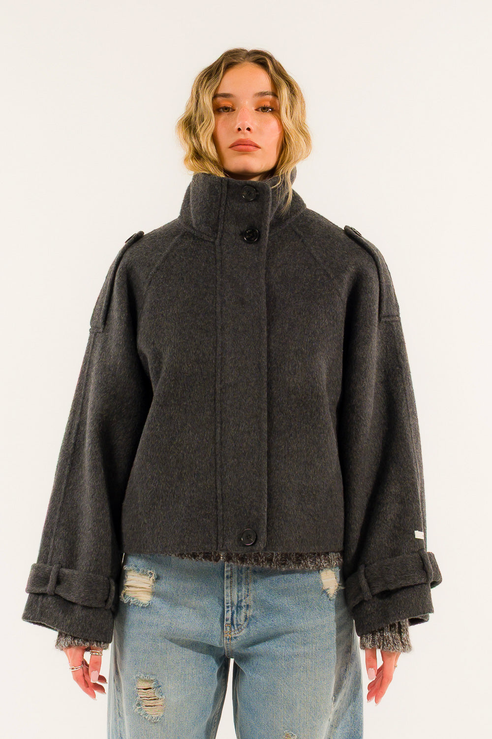 TRENCH CORTO HAND MADE