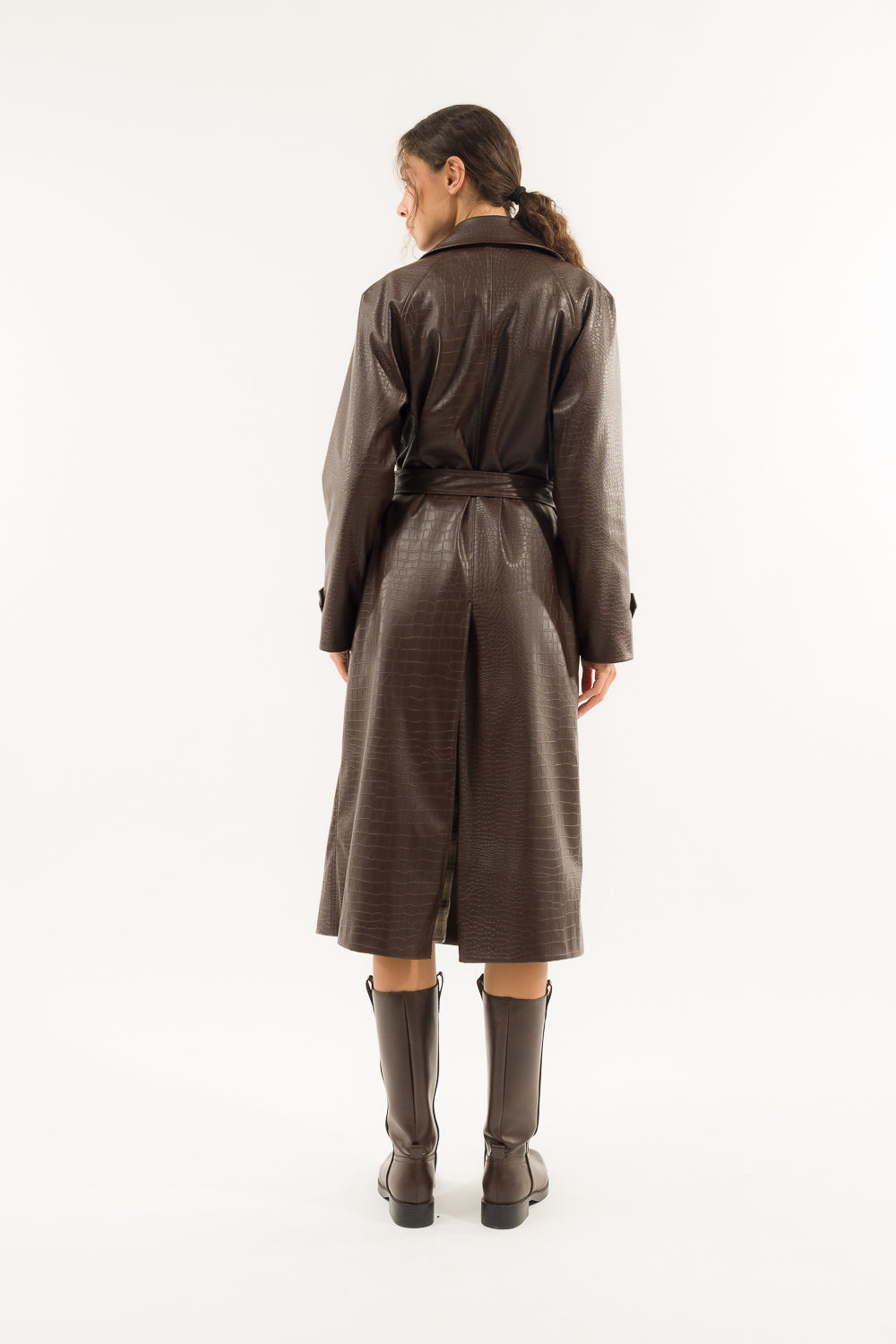 TRENCH STAMPA COCCO