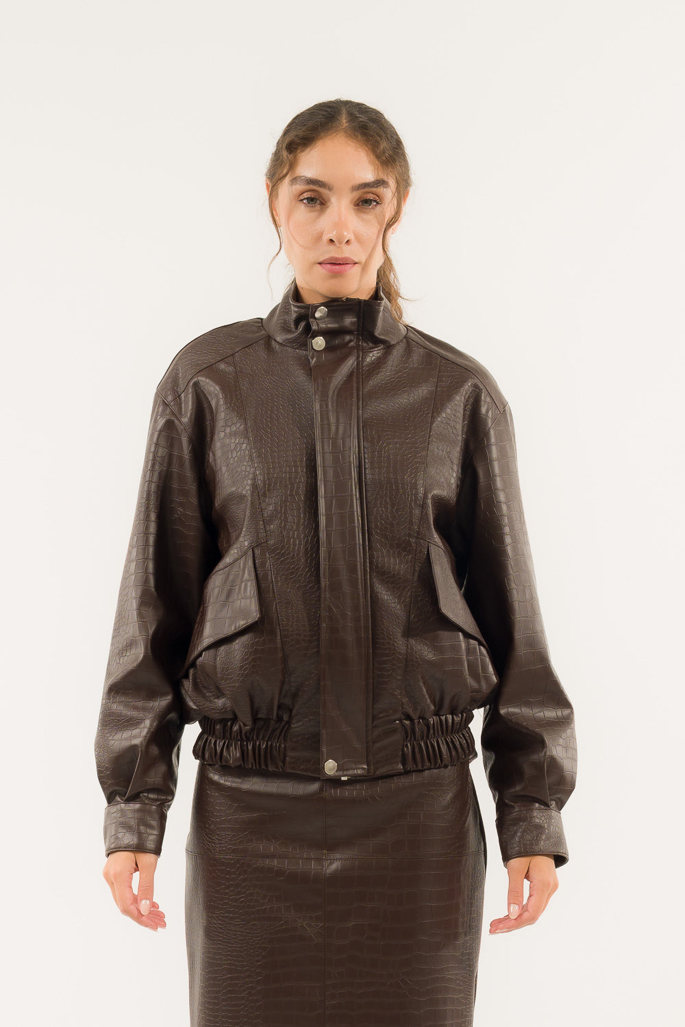 BOMBER ECOPELLE COCCO