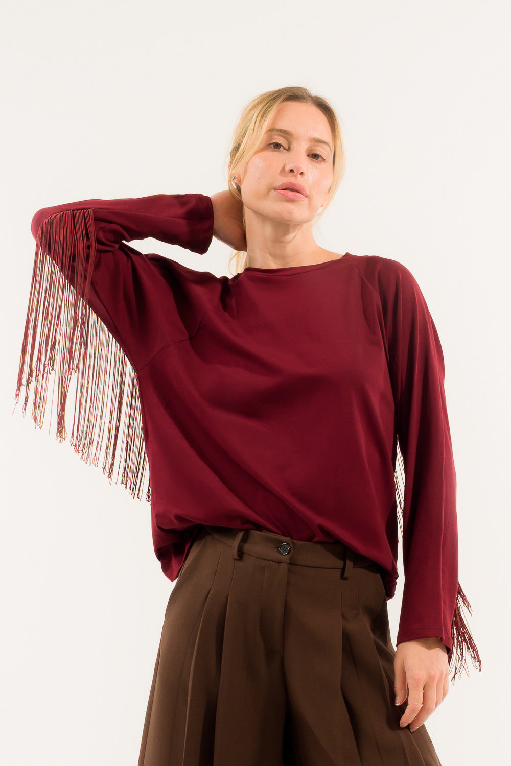 T-SHIRT FRANGE SCHIENA