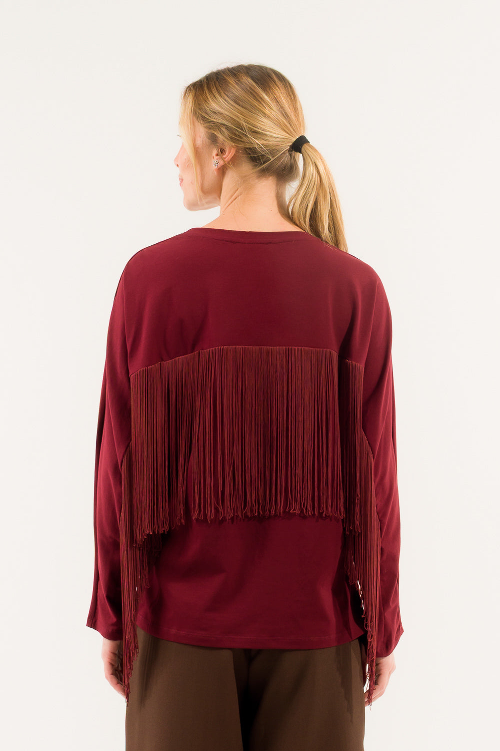 T-SHIRT FRANGE SCHIENA