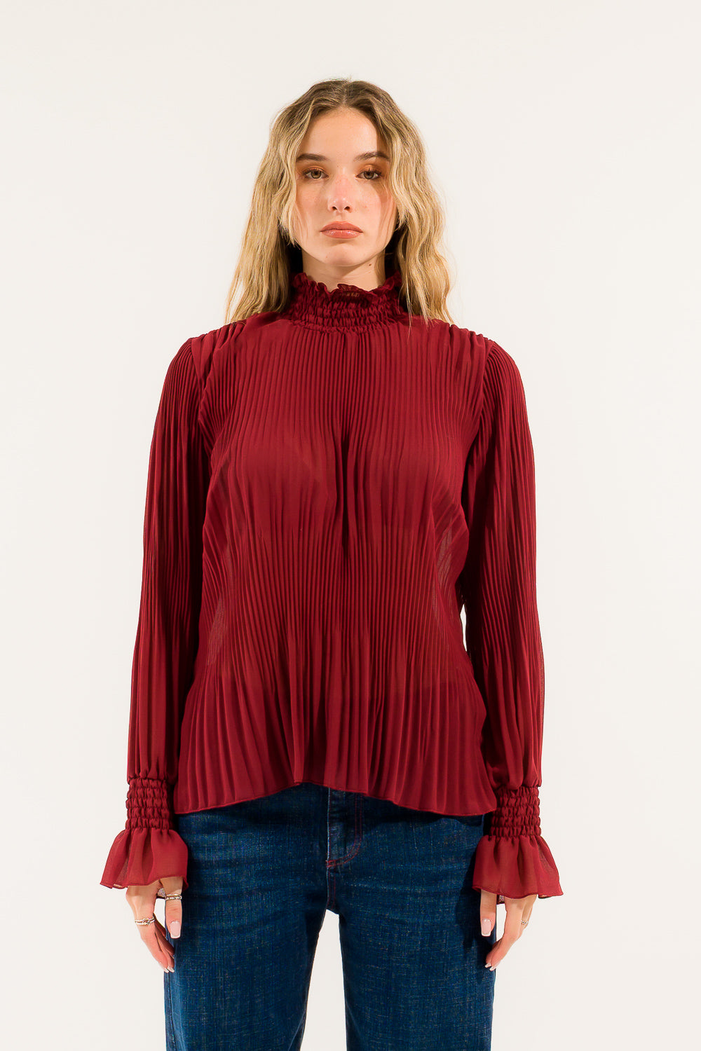 CAMICIA PLISSE