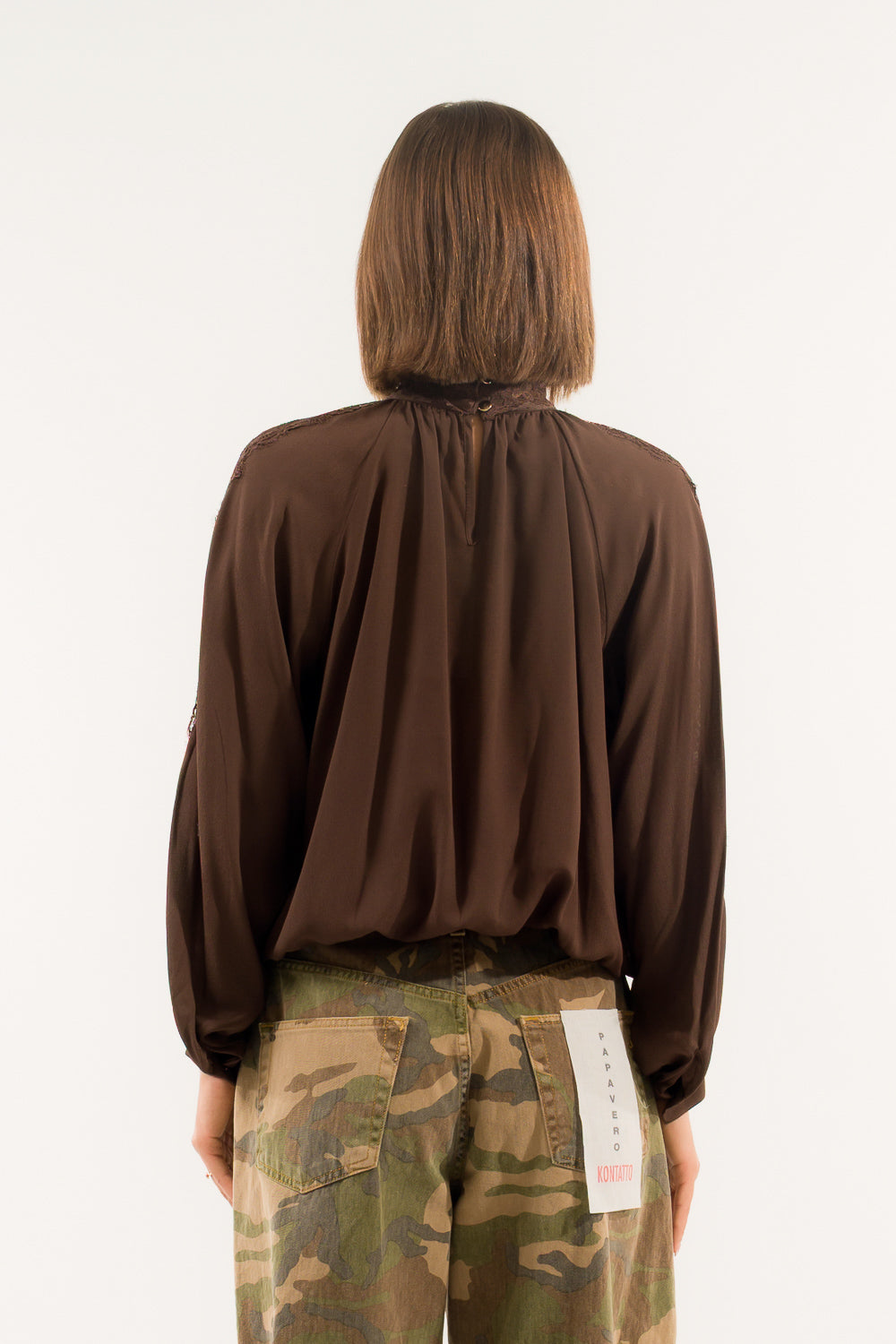 BLUSA INSERTI PIZZO