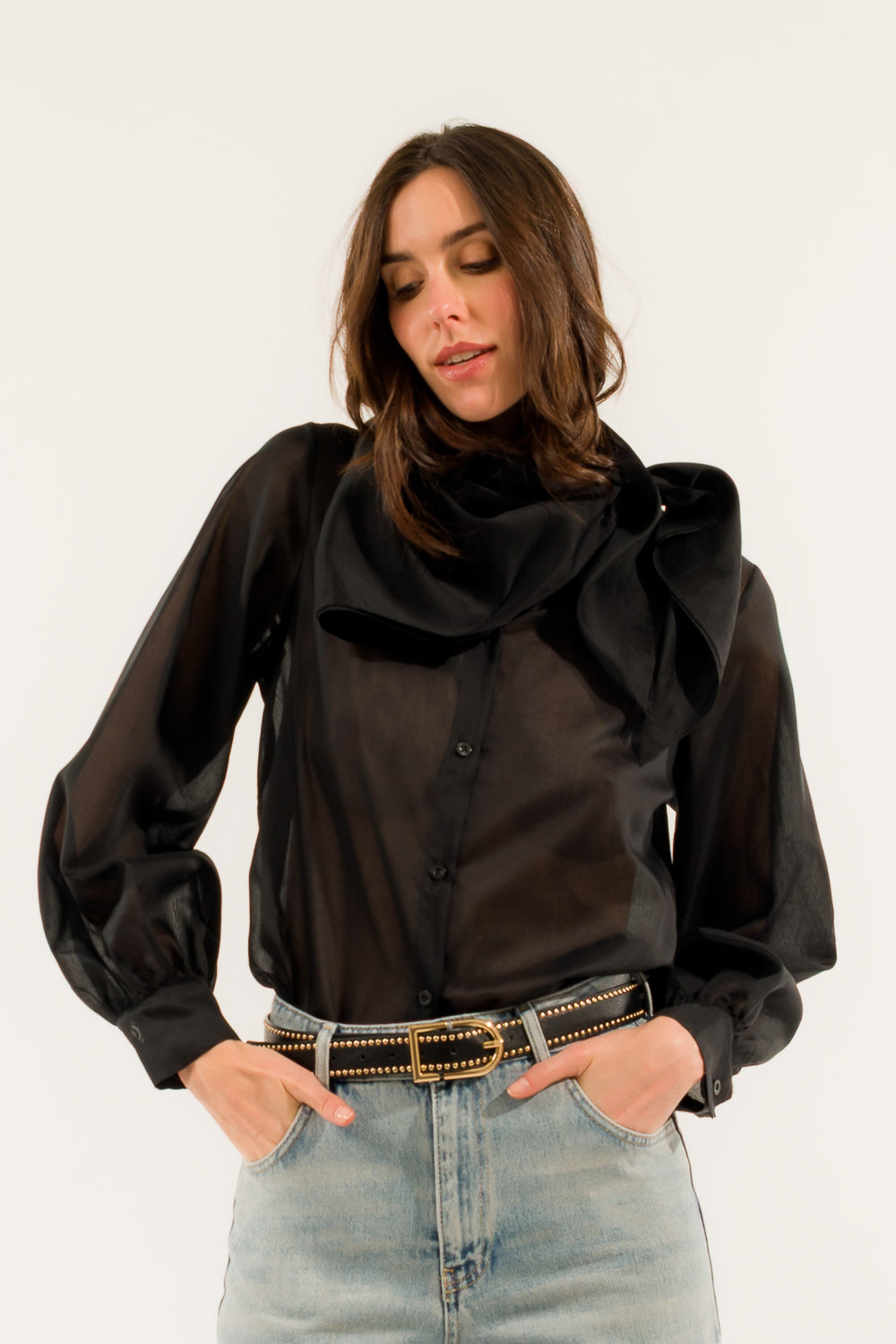 CAMICIA FOULARD
