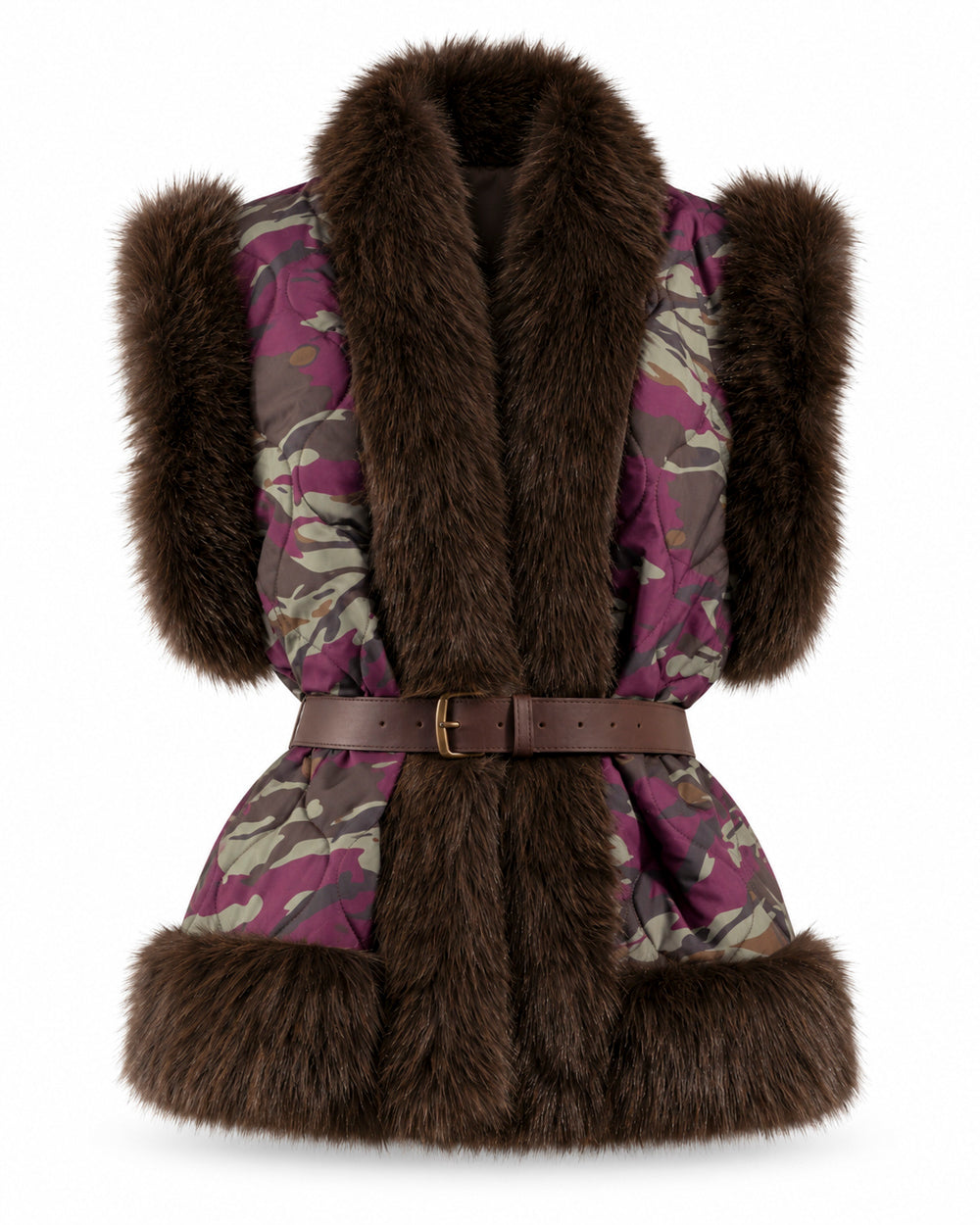 GILET INSERTI PELLICCIA