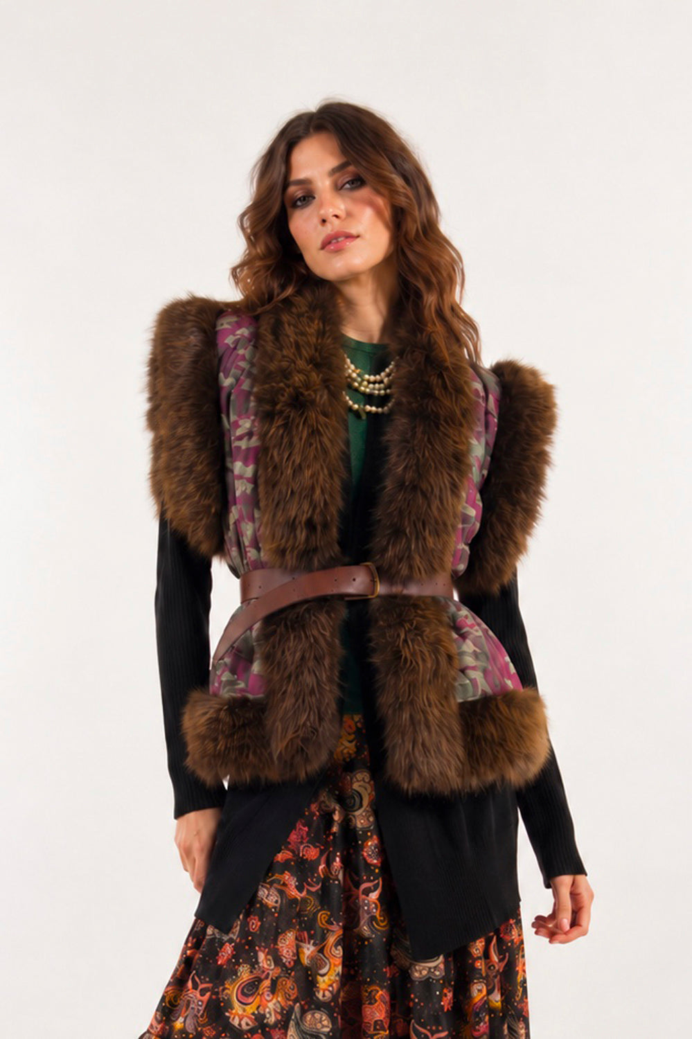 GILET INSERTI PELLICCIA